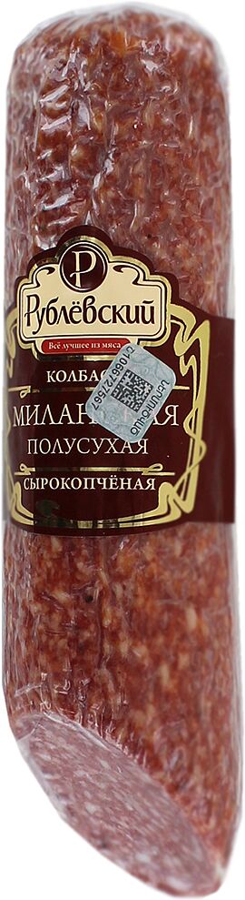 Dry-cured sausage "Rublevskaya Milanskaya" 270g