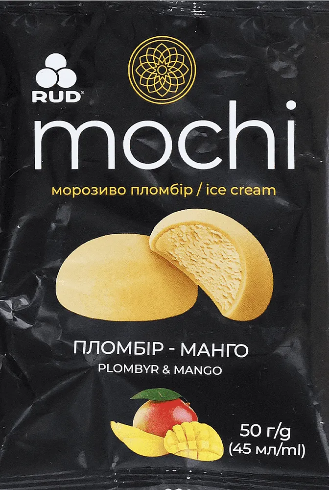 Պաղպաղակ մոչի մանգոյի «Rud Mochi» 50գ
