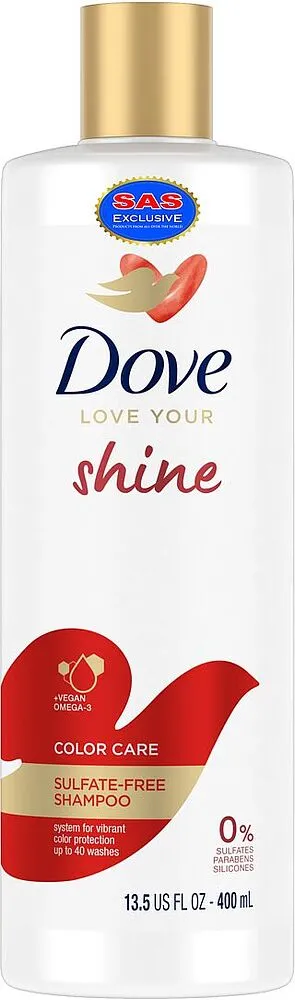 Shampoo "Dove Shine Color Care" 400ml