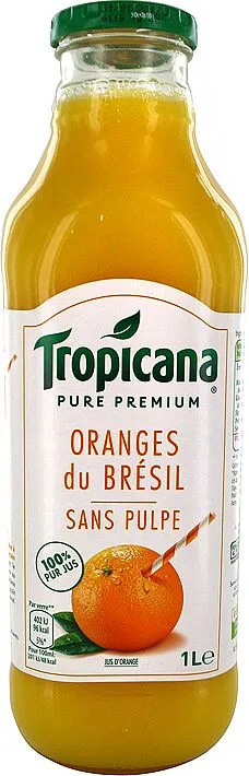 Сок апельсиновый "Tropicana Pure Premium" 1л 