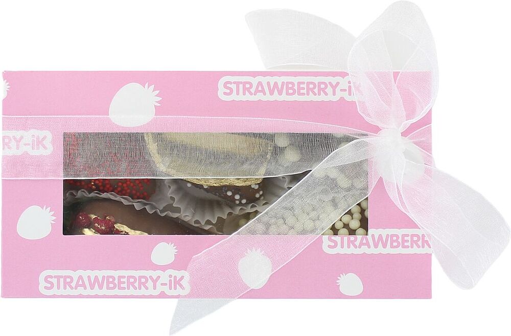 Strawberry in chocolate 210g 5pcs