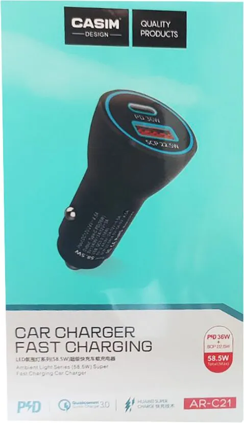 Car charger "Casim AR-C21"