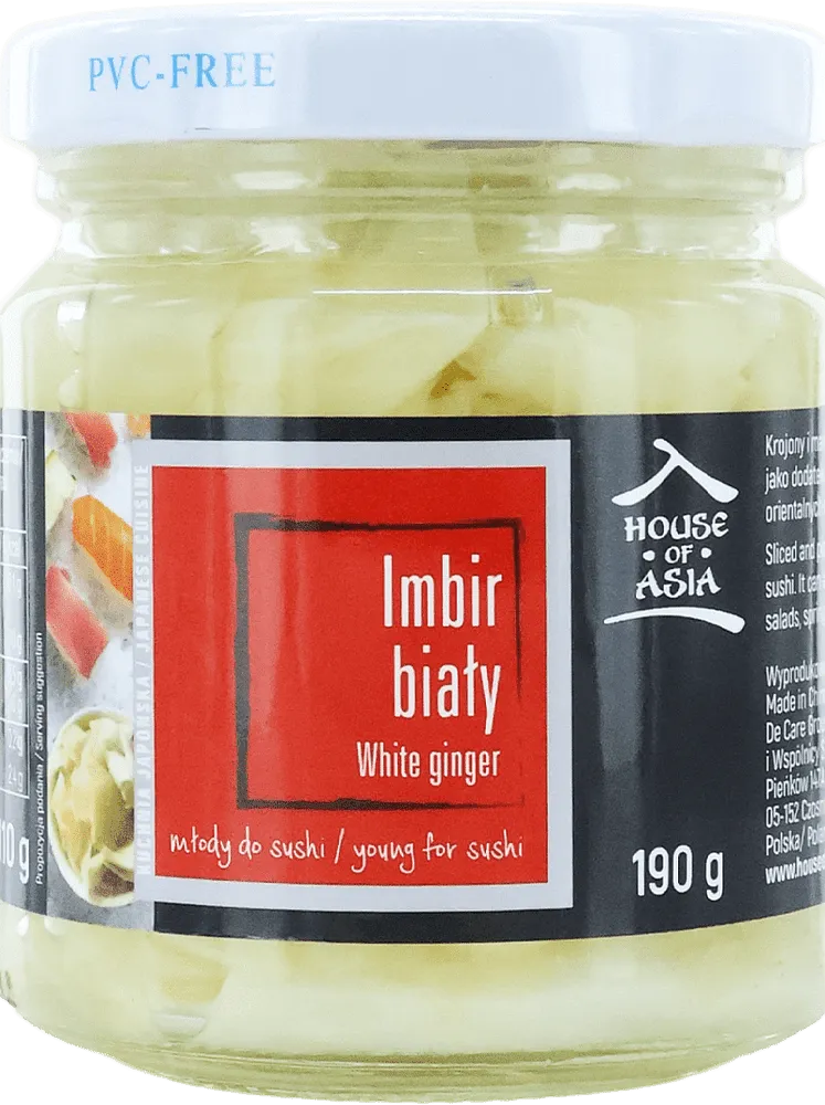 Կոճապղպեղ մարինացված «House of Asia White» 190գ
