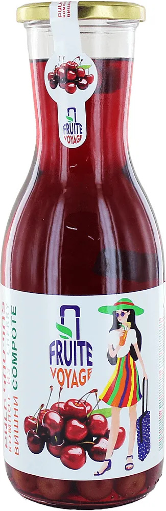 Cherry compote "Fruite Voyage" 1l 
