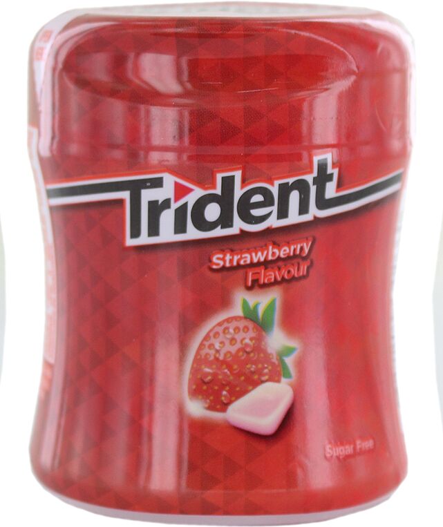 Chewing gum "Trident" 82.6g Strawberry