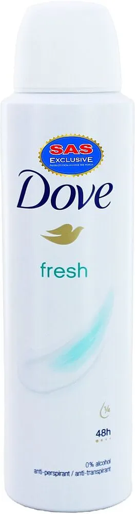 Antiperspirant - deodorant "Dove Fresh" 150ml
