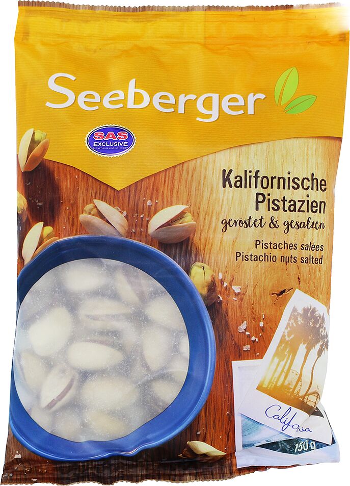 Salty pistachios "Seeberger" 150g