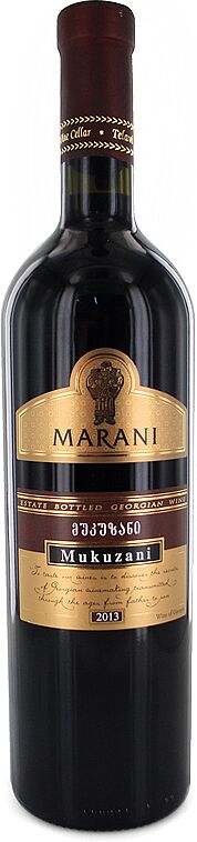 Вино красное "Marani Mukuzani" 0.75л