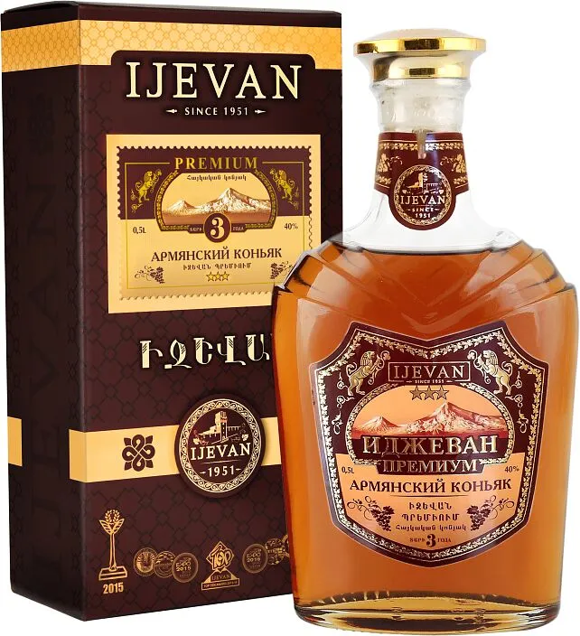 Cognac "Ijevan Premium" 0.5l