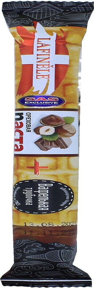 Wafer roll with cocoa & hazelnut filling "Lafinele" 70g 