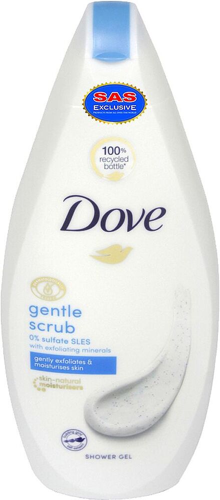 Լոգանքի կրեմ-գել «Dove Gentle Scrub» 250մլ

