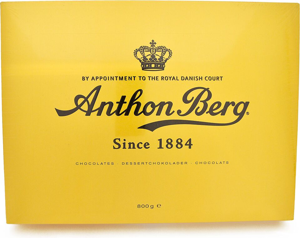 Շոկոլադե կոնֆետների հավաքածու «Anthon Berg» 800գ