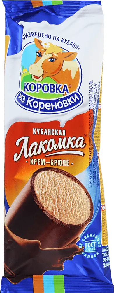 Cream brulee ice cream "Iz Korenovki Lakomstvo" 90g