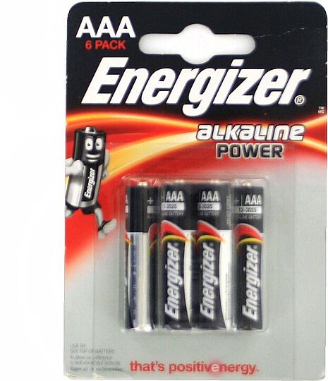 Էլեկտրական մարտկոց «Energizer AAA» 6հատ