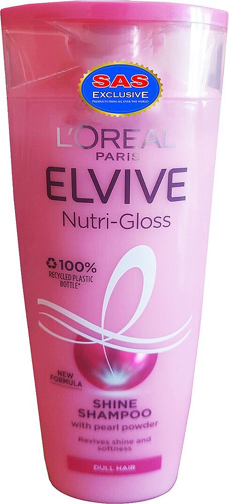 Shampoo "Loreal  Elvive Nutri-gloss " 250ml