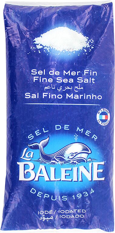 Соль морская ''Baleine'' 500г