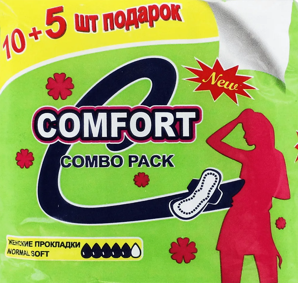 Sanitary towels "Comfort Combo" 15 pcs
