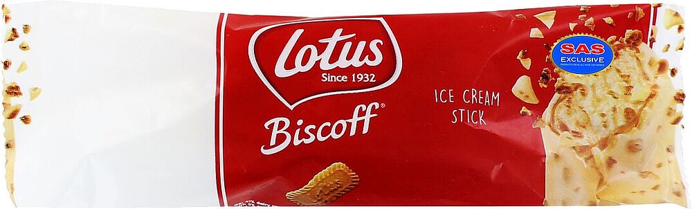 Мороженое карамельное "Lotus Biscoff" 71г