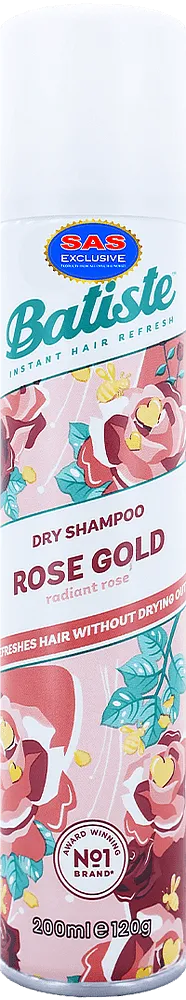 Dry shampoo "Batiste Rose Gold" 200ml
