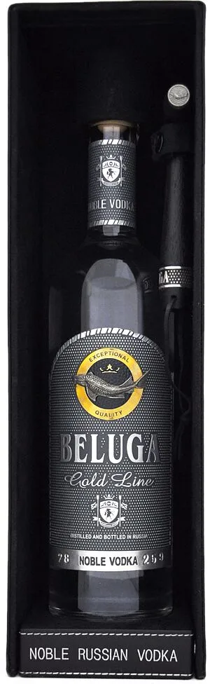 Vodka "Noble Beluga Export" 0.75l