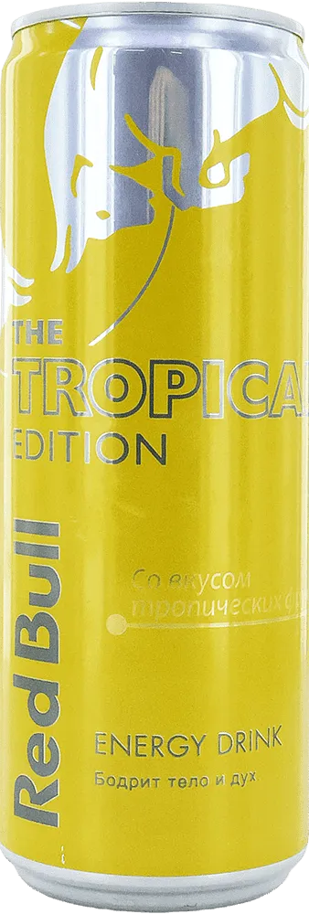 Էներգետիկ գազավորված ըմպելիք «Red Bull The Tropical Edition»  0.355լ
