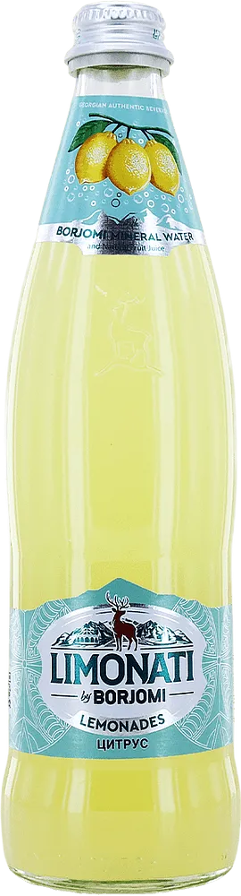 Citrus lemonade "Borjomi" 500ml

