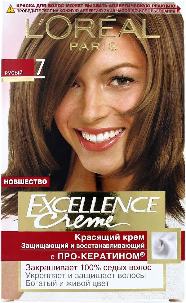 Hair dye "L'Oreal Paris Excellence Crème"  №7 