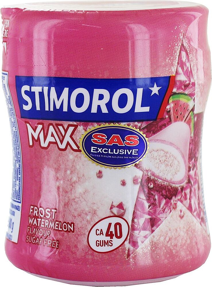 Жевательная резинка "Stimorol MAX" 80г Морозный арбуз