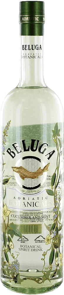 Cucumber & mint spirit drink "Beluga Adriatic" 0.7l
