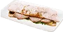 Sandwich with ham "Ciabatta"