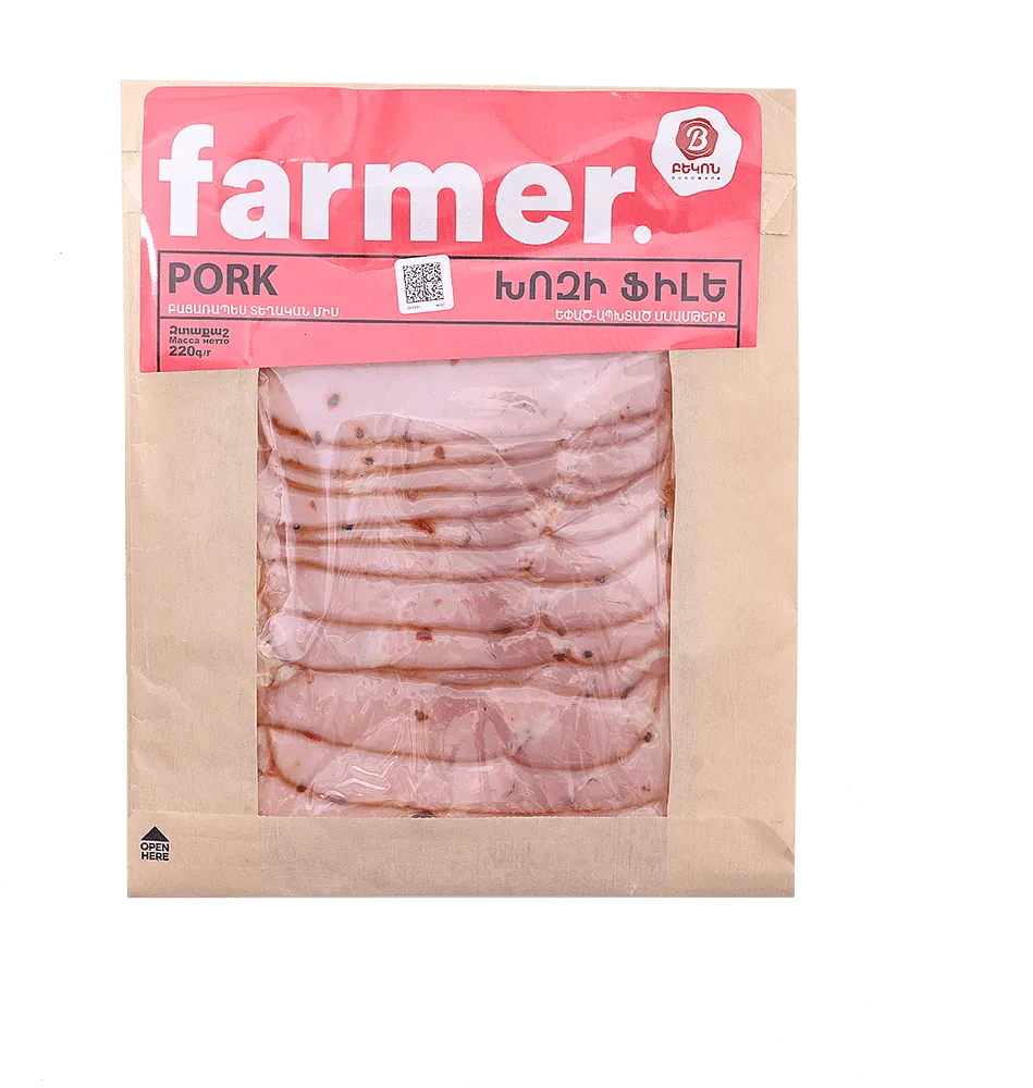 Pork fillet "Bacon Farmer" 220g