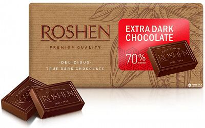 Шоколадная плитка "Roshen Classic" 90г