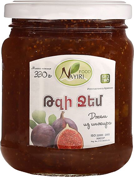 Jam "Nayiri Food" 330g Fig