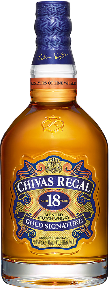 Վիսկի «Chivas Regal 18 Gold Signature» 0.5լ 