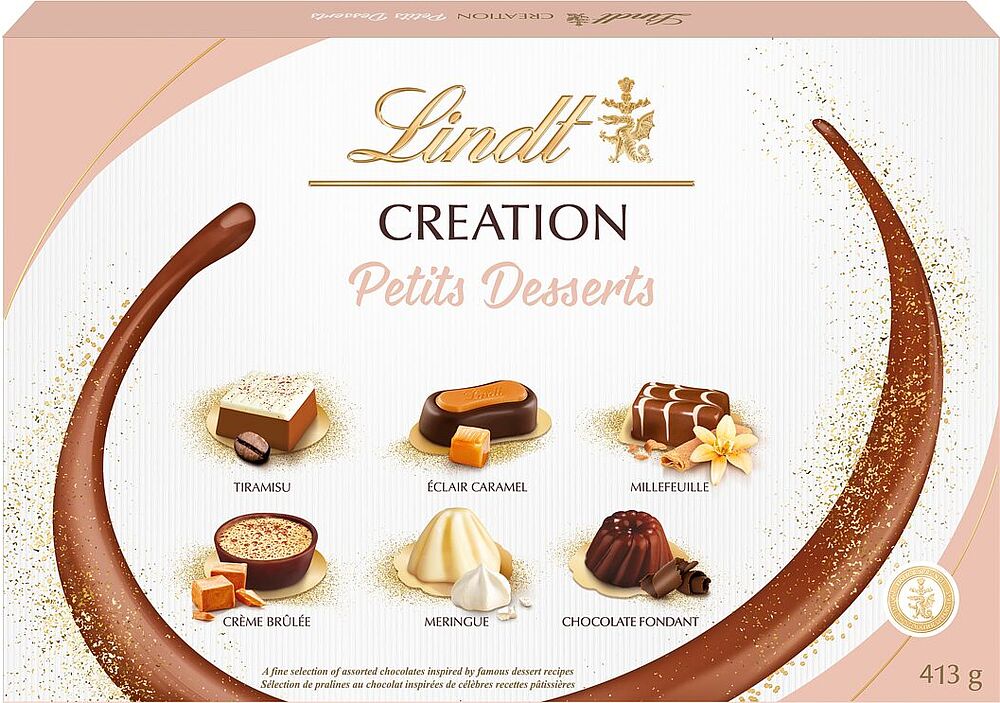 Набор шоколадных конфет "Lindt Creation Petits" 413г
