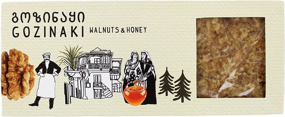 Kozinakh with honey & walnuts "Aristeus" 200g
