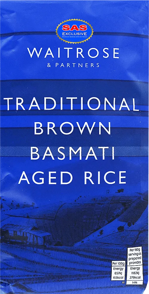 Բրինձ բասմատի «Waitrose & Partners Traditional Basmati» 1կգ

