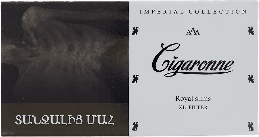 Cigarettes "Cigaronne Royal Slims XL Filter"