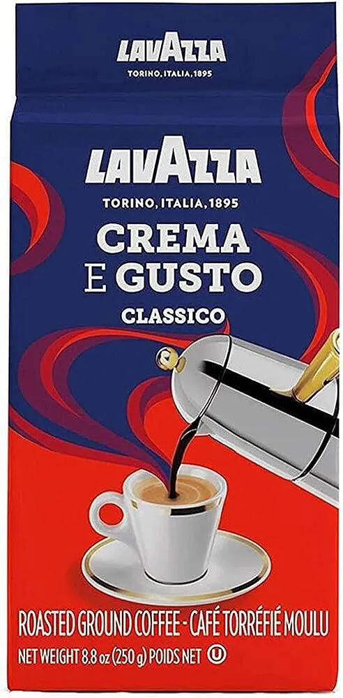 Ground espresso coffee "Lavazza Crema e Gusto" 250g
