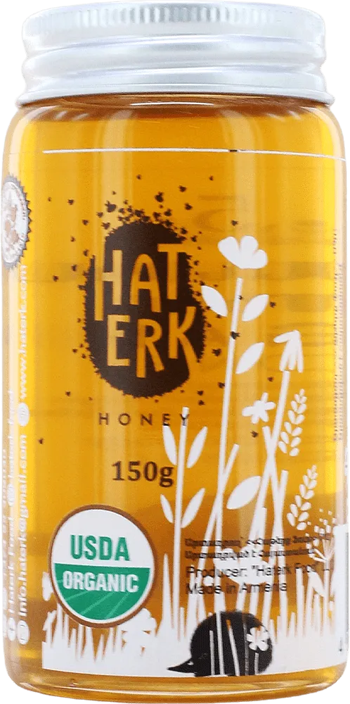 Organic honey "Haterk Organic 5" 150g
