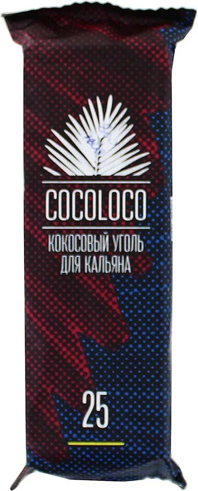 Hookah charcoal "Cocoloco" 12 pcs