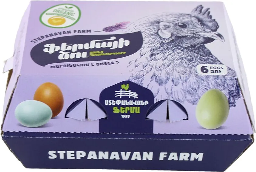 Egg "Stepanavan Pharm Organic" 6 pcs