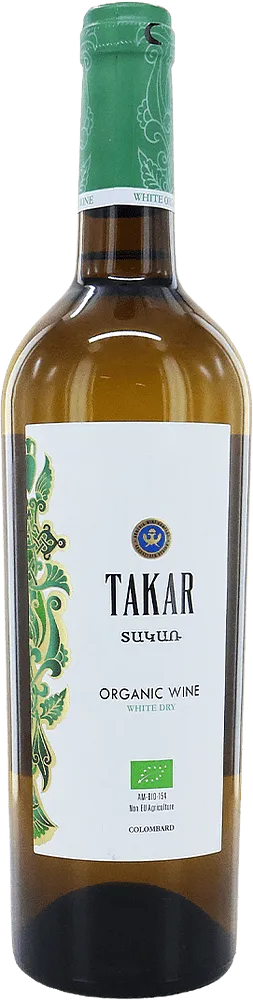White wine "Takar Organic" 0.75l

