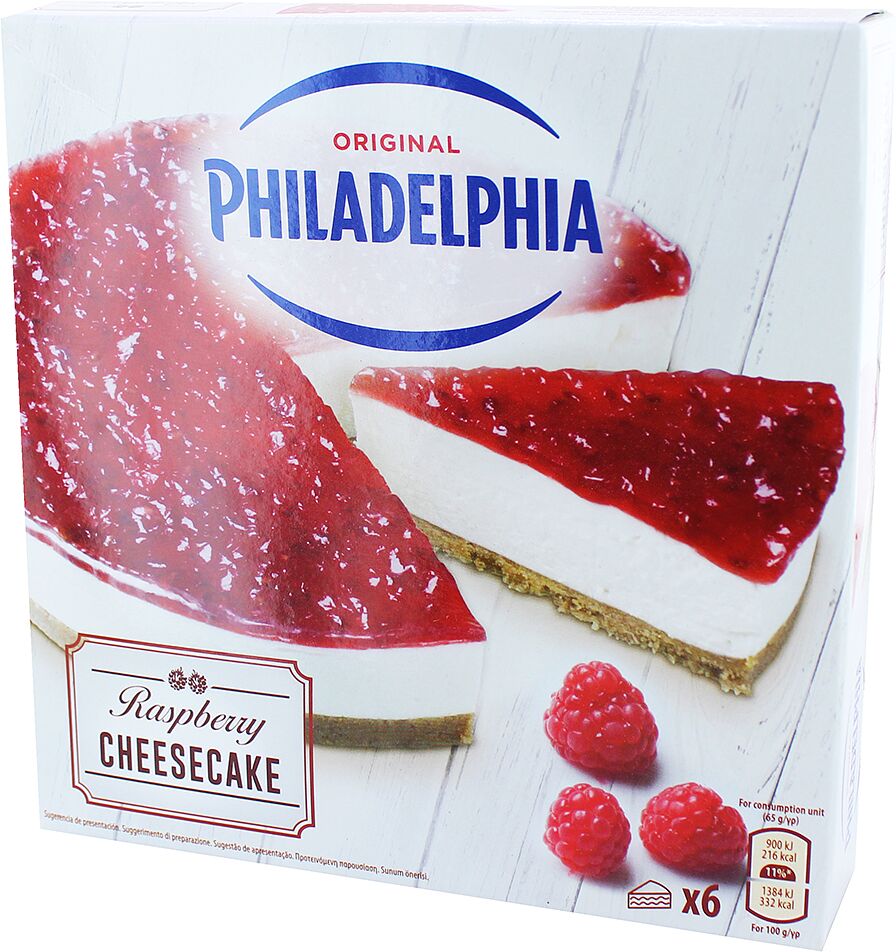 Տորթ սառեցված «Philadelphia Cheesecake» 390գ
