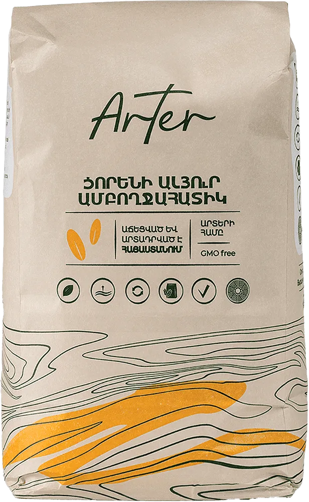 Whole-grain wheat flour "Arter" 1kg
