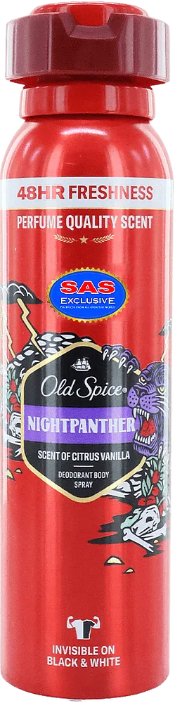 Дезодорант аэрозольный ''Old Spice Nightpanther'' 150мл
