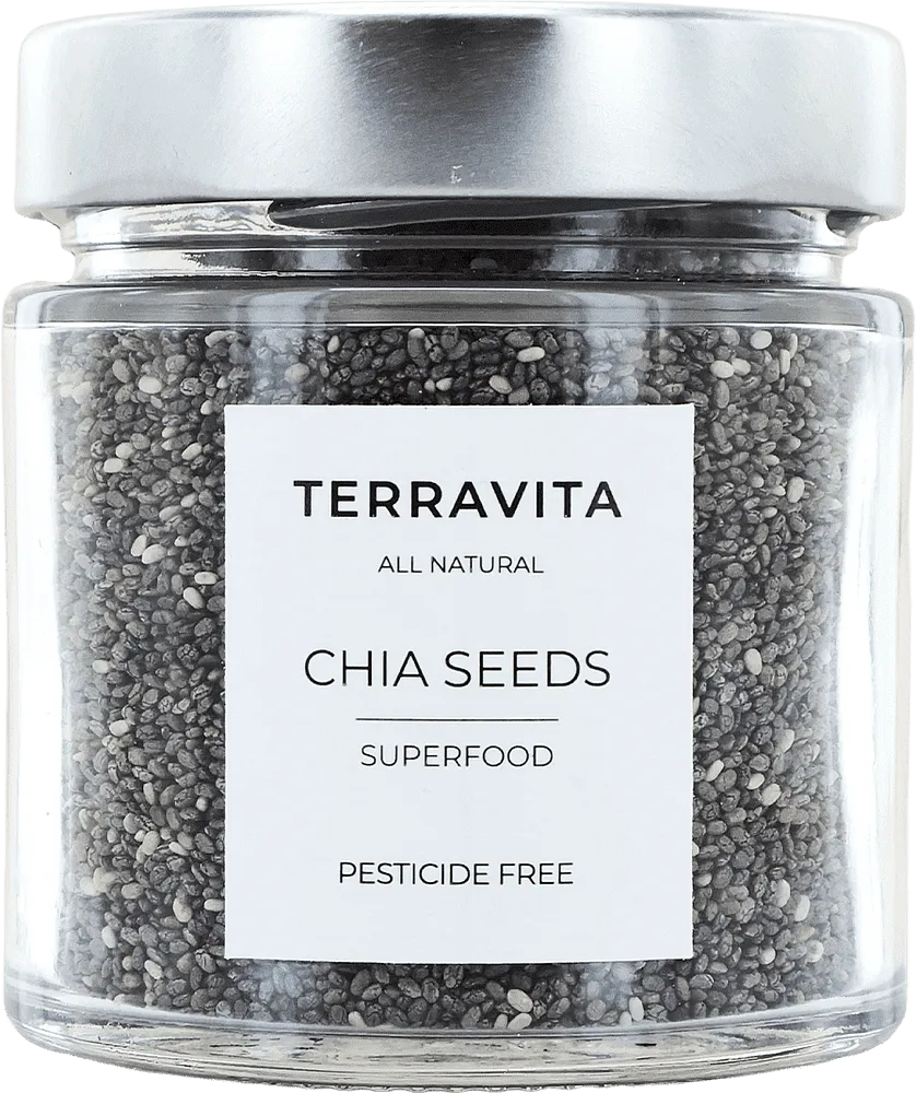 Chia seeds "Terravita Chia Seeds Superfood" 120g±5%
