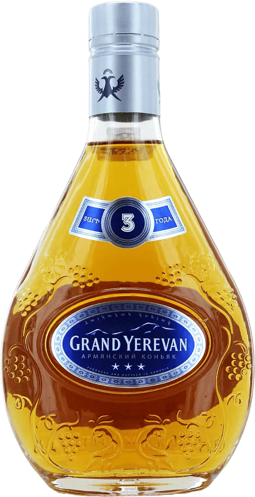 Cognac "Grand Yerevan 3*" 0.25l
