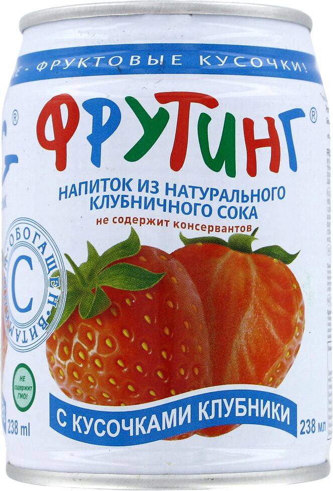 Juice "Fruiting" 238ml Strawberry