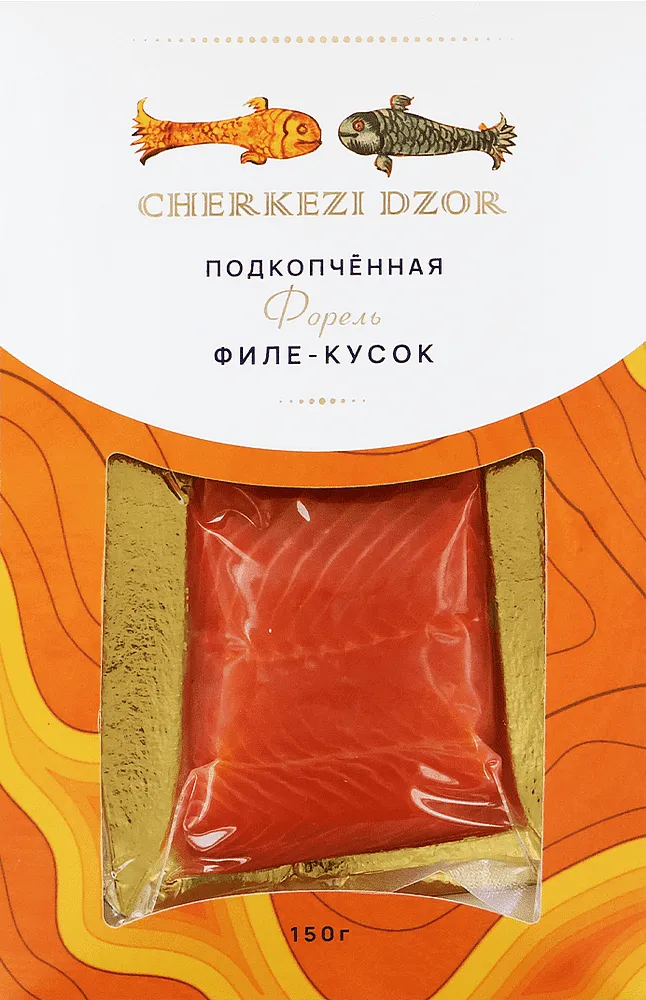 Semi-smoked trout "Cherkezi Dzor" 150g
